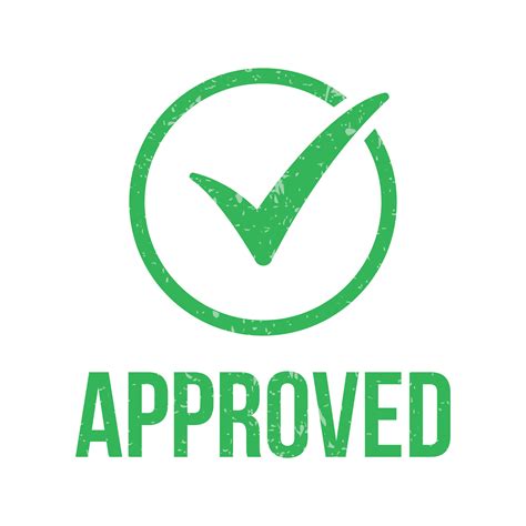 tested and approved seal|seal of approval stamp.